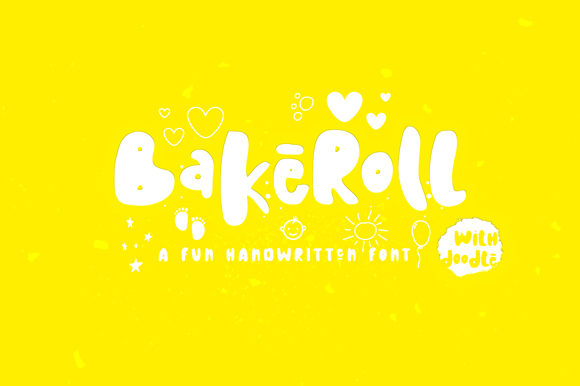 BakeRoll: A Quirky Display Font for Branding Magic