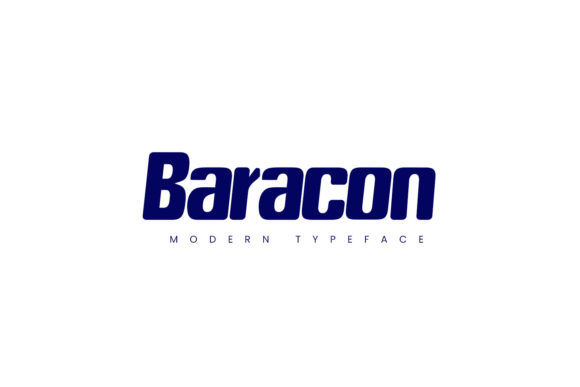 Baracon Font: A Modern Display Font for Design Projects