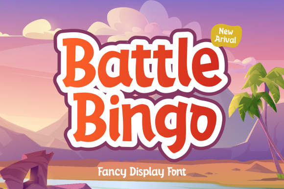 Battle Bingo: A Playful Font for Creative Branding