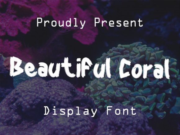 Beautiful Coral for Web Design and Brand Identity