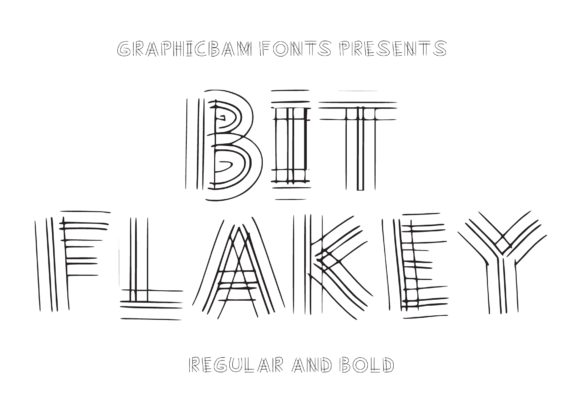 Bit Flakey: A Playful Font for Creative Branding