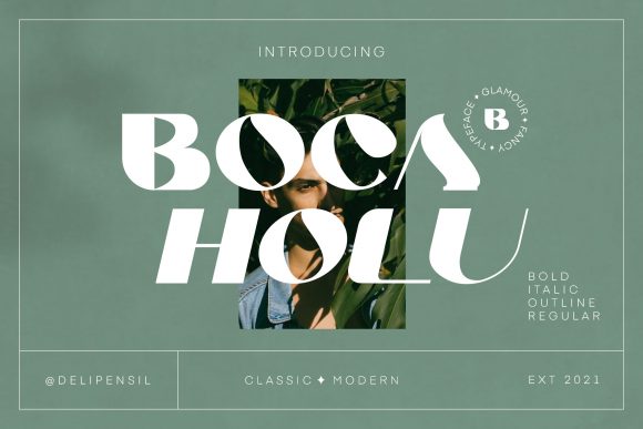 Boca Holu: The Modern Display Font That Elevates Campaign Design