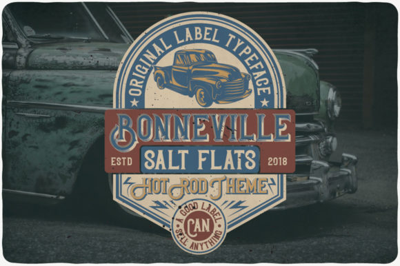 Bonneville Font for Bold Branding and Vintage Style