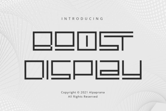 Boost Display: A Modern Typeface for Editorial Design