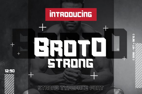 Broto Strong: A Bold Display Font for Branding Impact