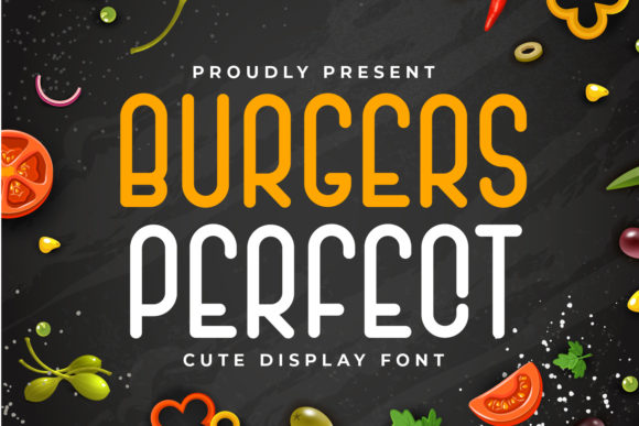 Burger Perfect: A Quirky Display Font for Creative Makers