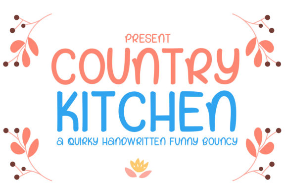 Country Kitchen Font for Professional Branding and Design