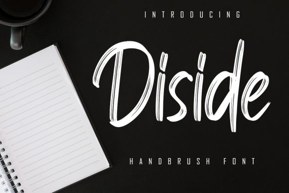 Diside: A Modern Display Font for Digital Creativity