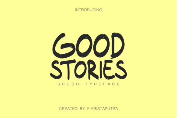Good Stories Font for Modern Web Design