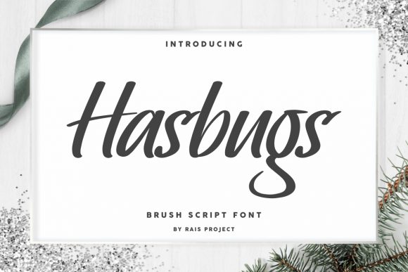Hasbugs: A Playful Display Font for Creative Projects