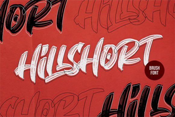 Hillshort Font: A Playful Display Font for Modern Designs