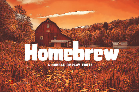Homebrew Font for Bold and Sophisticated Design