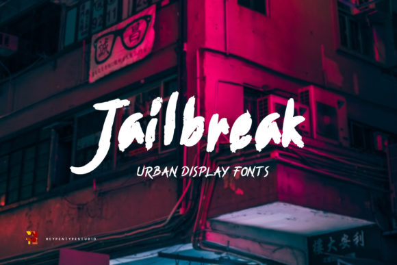 Jailbreak Font for Bold Branding and Creative Projects