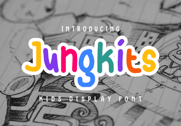 Jungkits: A Playful Font for Business Branding