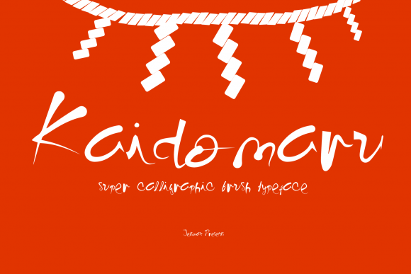 Kaidomaru Font for a Quirky and Memorable Brand
