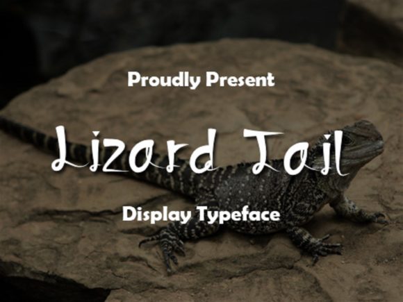 Lizard Tail Font for Trendy Branding Projects