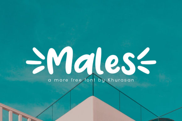Males Font for Modern Web Design