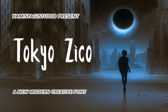 Modern Typography with Tokyo Zico Font