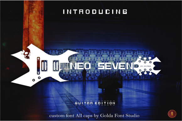 Neo Seven: A Bold Display Font for Creative Branding
