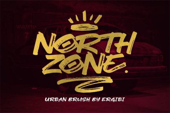 North Zone: The Urban Display Font That Elevates Your Brand Visuals