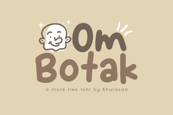 Om Botak: A Modern Font for Professional Branding