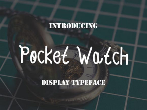 Pocket Watch: A Versatile Display Font for Creative Web Projects