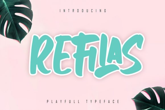 Refilas Font: A Stylish Display Font for Designers