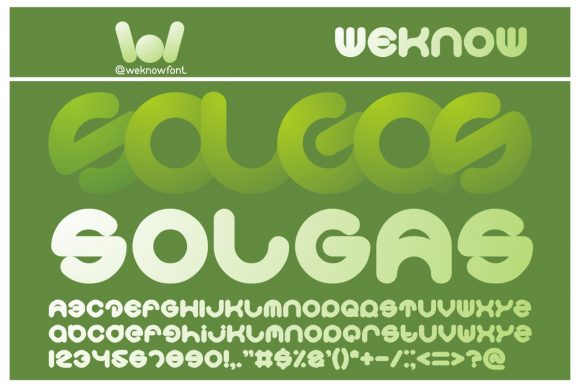 Upgrade Your Brand with the Cool Solgas Display Font