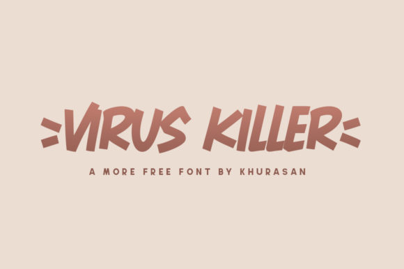 Virus Killer Font for Polished Branding and Creative Projects