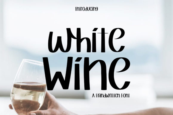White Wine: The Perfect Display Font for Small Business Branding