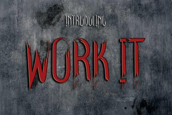Work It: The Bold Display Font That Elevates Campaign Visuals